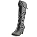 Rampage Ellesandra Women Round Toe Synthetic Black Knee High Boot