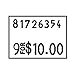 Label Gun, Contact Premium Model 88.22, Prints Two 8 Character Lines