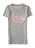 Aeropostale Women's Aero Nyc Script Graphic T Shirt