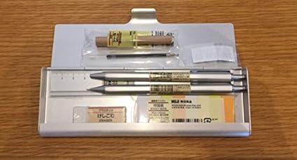 Muji papelería set aluminio [tema]: Amazon.es: Oficina y papelería