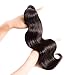 Christmas Day Finest Remy Big Sales Brazilian Virgin Body Wave human Hair 4 Bundles 7A 100% Unprocessed Hair Weft(14141616,Natural Black)