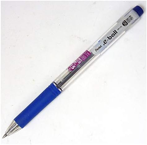 e-ball BK125 0.5mm Retractable Ballpoint Pen - Blue/Blue Ink