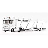 Auto Transporter White 1/64 Diecast Model by GCD KS-069-400