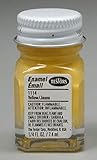 Yellow Testors Enamel Plastic Model Paint