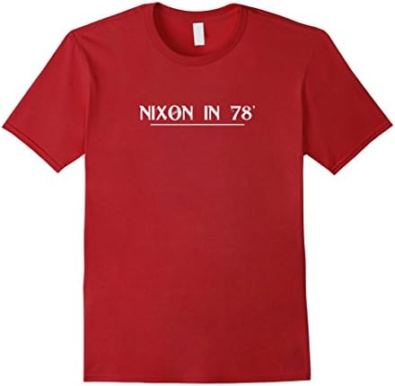 Men's Nixon 78 tshirt Large Cranberry