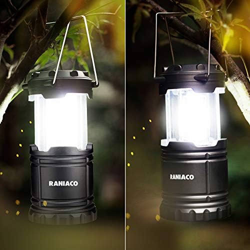 Amazon Co Jp Raniaco Ledランタン 明るい 携帯型 折り畳み式 ポータブル テントライト 防水仕様 防災対策 停電 登山 夜釣り ハイキング アウトドア キャンプ用 ２個セット Diy 工具 ガーデン