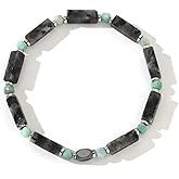 SHINUS BOHO Simple Beaded Bracelet Handmade Stretch Bracelets For Women Men,Fashion Boho Crystal Gemstone Jewelry Gift Frindship.