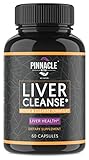 Liver Cleanse Detox Supplement for Liver Health Support - Natural Liver Repair Formula with Milk Thistle Extract, Beet Root, Chanca Piedra, Grape Seed, Turmeric, Artichoke & Ginger - 60 Capsules