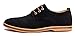 4HOW Mens Oxford Casual Shoes Black US 10
