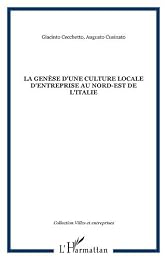 La  genèse d'une culture locale d'entreprise au nord-est de l'Italie