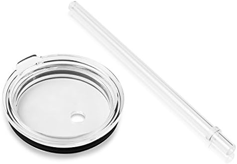 OZOL Rtic Lid 30 oz,No Leak Sliding Closure 100% Spill Proof Lid with Straw, Fits for 30 oz Rtic Tumbler,Yeti Rambler, Or More Brand Stainless Steel Mugs