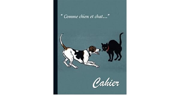Cahier Gris Comme Chien Et Chat 9782918412007
