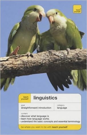 Linguistics Teach Yourself Languages By Jean Aitchison 2003 12 06 Jean Aitchison Amazon Com Books