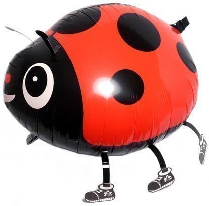 Ladybird/Ladybug Walking Balloon - Comes with Lead!