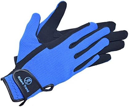 Riders Trend Every Day Horse Dube-mesh/Nubuck Suede Equestrian Riding Gloves