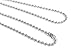 Nickel Plated Ball Chain 24 Inches 2.4mm Size #3, Pack of 50