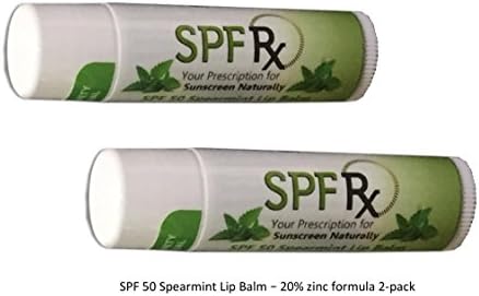 SPF 50 Lip Balm - Lip Protection- Paraben Free Sunscreen Protection Lip Care (0.15 oz - 2 pack)