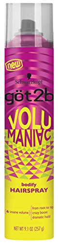 Got 2B Volumaniac Hairspray 9.1 Ounce (269ml) (3 Pack) - //medicalbooks.filipinodoctors.org