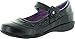 School Rider Girls Nicki-712E Flower Decor Strap School Uniform Shoes
