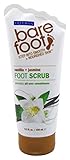 Freeman Bare Foot Scrub 5.3 Ounce Vanilla & Jasmine (156ml) (2 Pack)