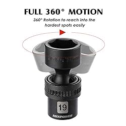 MIXPOWER 10-piece 3/8" Drive Shallow Universal