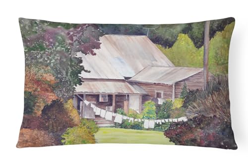 Caroline's Treasures 8741PW1216 Wash Day Canvas Fabric Decorative Pillow Machin…