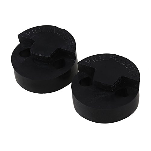 image for lovermusic 5x Black 3/4-4/4 Violin Sliding Mute Round Rubber Mutes