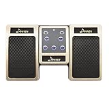 Donner Wireless Page Turner Pedal for Tablets Ipad Rechargeable,Golden