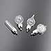 10 Pieces Name on Rice Glass Vial Pendant 8mm Neck Dia. Glass Vial, Wish Bottle Charms Glass Locket (36x8mm Tube)