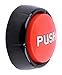 USB Sound Button-Make Your Own Button By Uploading Audio Files Direct - Fits 100+ Recordings Easy-Top Recordable Quality Playback-Funny Novelty Office Desk Gag Gift- BATTERY+USB CABLE INSIDE