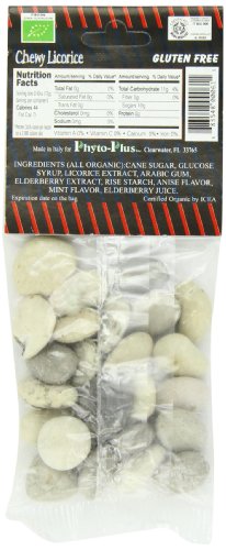 Zot 100% Organic Chewy Licorice Stones, 2.5 Ounce