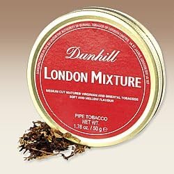habano757: Dunhill LONDON MIXTURE Pipe Tobacco Tin holds 50 gr.