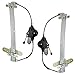 Driver and Passenger Front Power Window Lift Regulators & Motor Assemblies Replacement for 1992-2011 Crown Victoria Grand Marquis