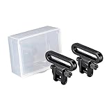 Raiseek Pack of 2 Sling Swivel, Quick Detachable Swivel with Tri-Lock System 1.25"