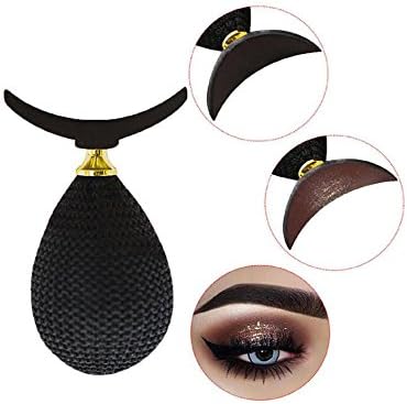 CHBEAUTYU Eyeshadow Stamp Crease make precise eyeshadow in seconds (Black)