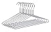 Quality Hangers Heavy Duty Metal Suit Hanger Coat Hangers with Polished Chrome (Suit Coat Hanger - 60 Pack)