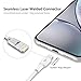Syncwire iPhone Charger Lightning Cable - 3.3Ft [Apple Mfi Certified] Fast Charging & Syncing Apple Charger Cord for iPhone 11 XS Max XR X 8 Plus 7 Plus 6S 6 Plus Se 5, iPad iPod - White