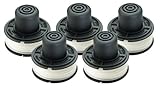 BLACK & DECKER RS-136 REPLACEMENT TRIMMER SPOOL ST1000 ST400 ST300 ST200 ETC (5 pieces)