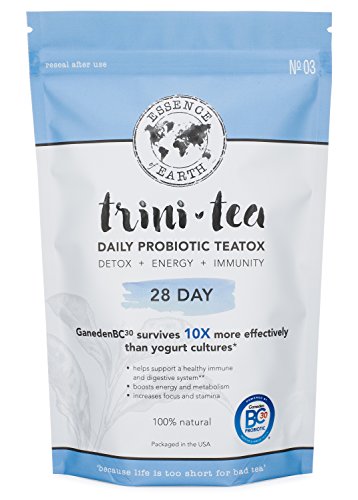 Probiotic detox tea for weight loss remove toxins, flat…