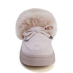 TINSTREE Winter Flat Boots Warm Durable Shoes