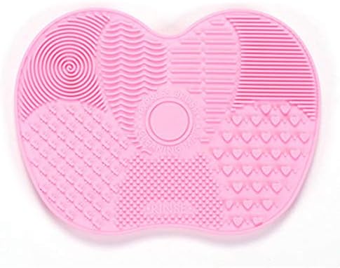 1PCS Silicone Makeup Brush Cleaner Pad Cosmetic Washing Tool with Suction Cups