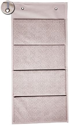 Wall Organizer Hanging File Folder 4 Pockets Chart By Atoz Create. Suit For Home, School, Office, Organize Your Assignments, Files, Scrapbook Paper and More, 13" x 28.5"