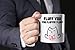 AW Fashions Fluff You, You Fluffin' Fluff Grumpy Cat Mug - 11oz Coffee Mugs - Cute Pet for Animal Lovers - Cool Themed Cat Mom Cup – Perfect For Christmas and Birthdays (Fluff You)