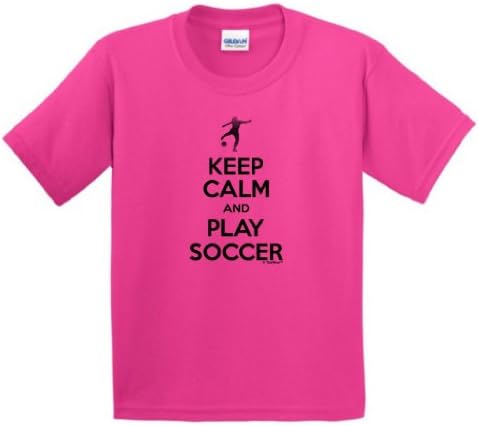 ThisWear Keep Calm and Play Soccer Youth T-Shirt