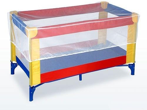 Storeingross Universal Mosquito Cot Safety Net Baby Kids Protector Crib Netting Mesh Curtain