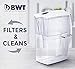 BWT Compact Water Filter Pitcher, Patented Magnesium Technology, BPA-Free - 60 Day Filter Included