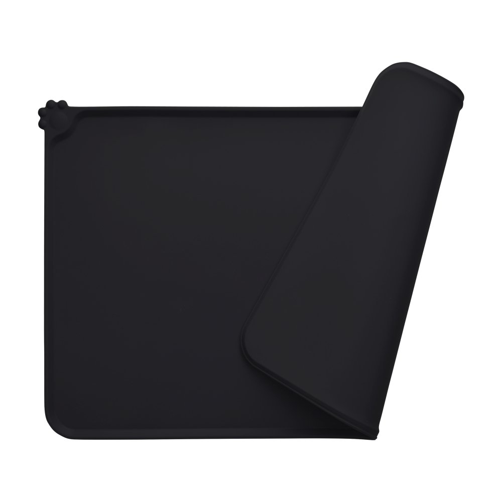 Guardians Dog Food Mat, Silicone Pet Feeding Mats, Non Slip Waterproof Cat Bowl Trays Food Container Placemat for Small Animals (18.5\