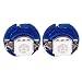 CCIYU (Total of 10 Pcs) Car T5 B8.4D 5050 1SMD Purple Blue LED Lamps Dashboard Side Indicator Lights