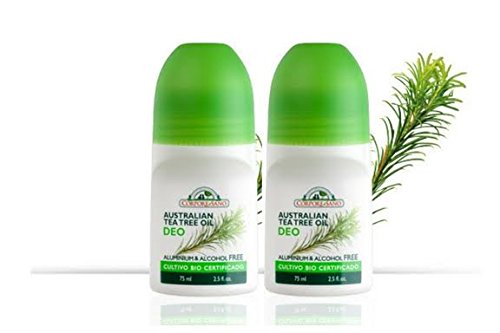 2 Corpore Sano Bio Certified Extract Roll-on Deodorants.97% Natural and non-staining (Autralian Tea Tree Oil)