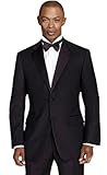 Men's Black Slim Fit Calvin Klein Tuxedo